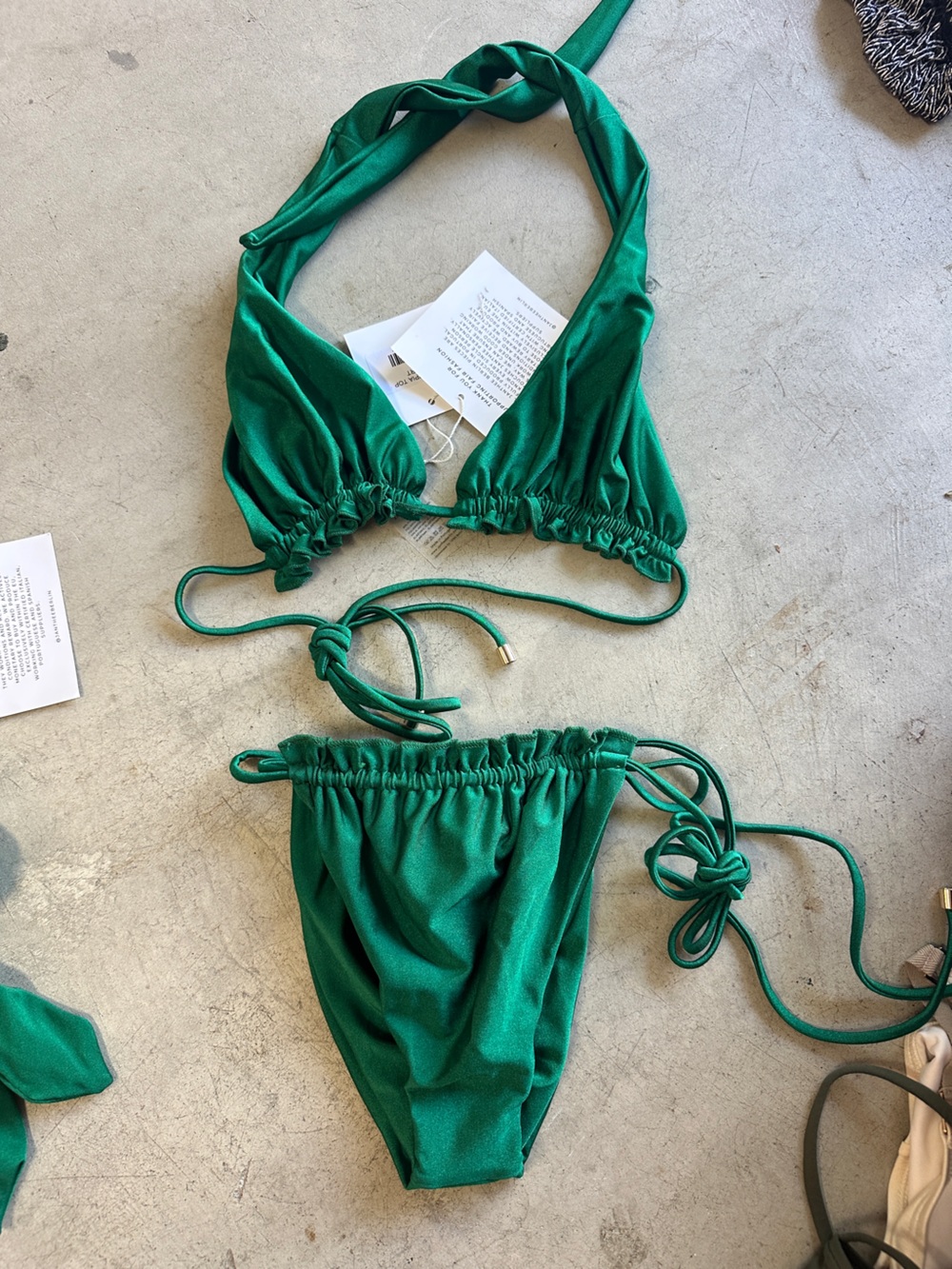 Green Bikini Set - Janthee Berlin